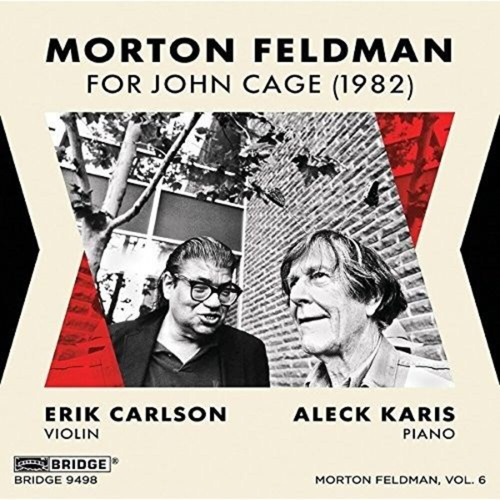 Carlson / Karis - Morton Feldman  CD